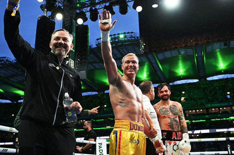 Paddy Donovan hails "greatest of all time" Katie Taylor
