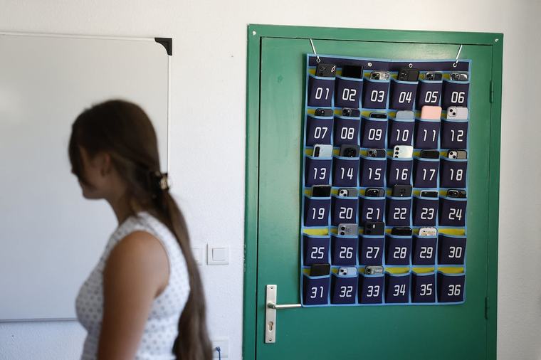 France bans phones in schools amid warnings of ‘intellectual crisis’
