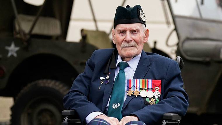 Veteran who lied about his age before fighting in Normandy dies aged 101