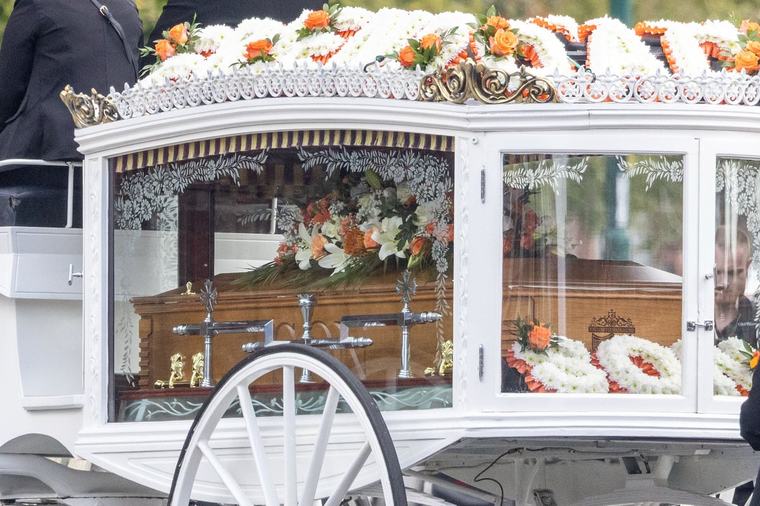 Hundreds gather in Middlesbrough for first A66 crash funeral