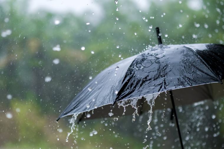 Heavy rain warning in place for six counties