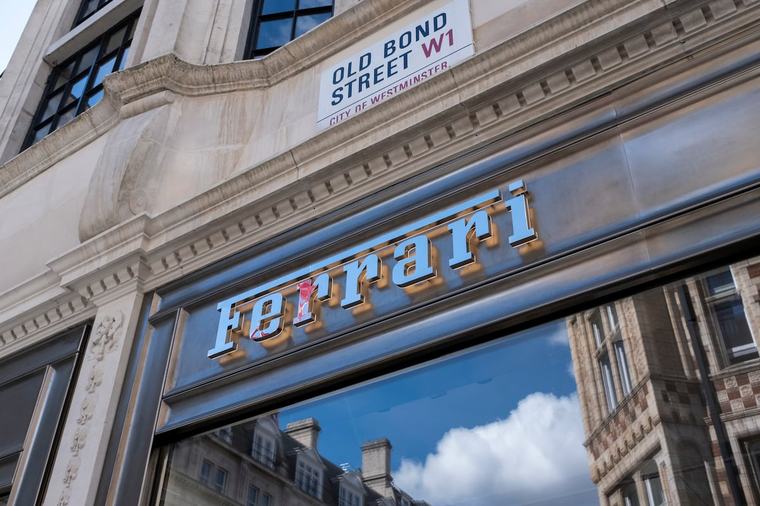 Ferrari’s new boutique is a brand extension for its own sake