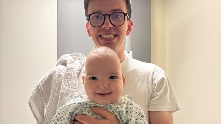 Baby boy with rare condition given world-first treatment involving ‘super-elastic springs’ to reshape skull