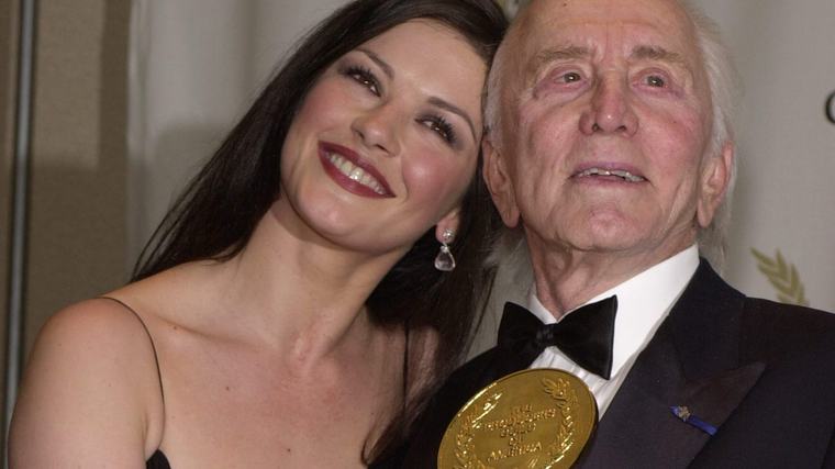 Kirk Douglas’s touching gift to daughter-in-law Catherine Zeta-Jones