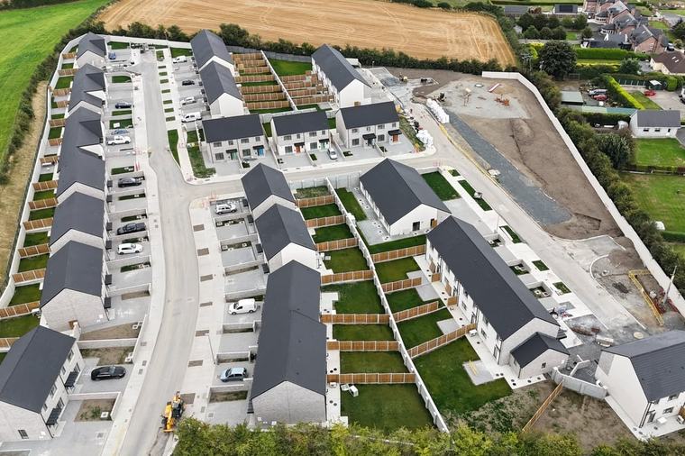 58 new social homes taking shape in Louth Village