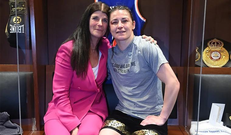 Katie Taylor’s mum gives sweet verdict on her son-in-law ahead of Katie’s Croke Park farewell fight