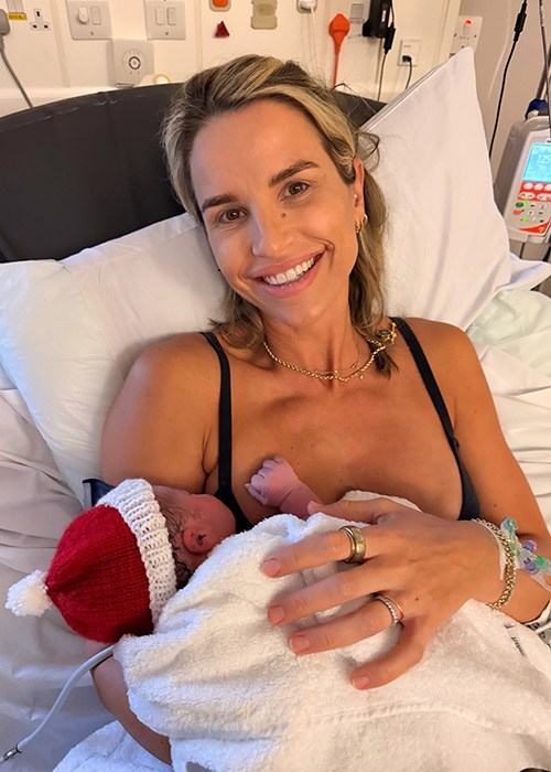 Vogue Williams reveals name of newborn son after last-minute change of mind